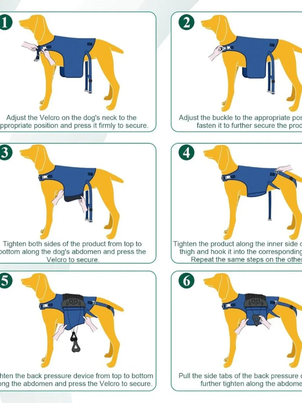 Dog Back Brace for IVDD, Arthritis, Slipped and Herniated Discs